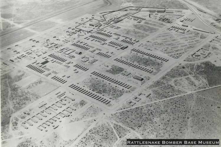 Aerial view of Pyote AAF May, 1943
