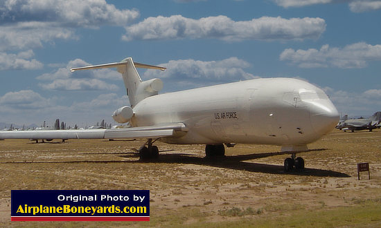 U.S. Air Force C-22A Transport, S/N 84-0193 ... variant of the Boeing 727 ... parked on Celebrity Row at AMARG
