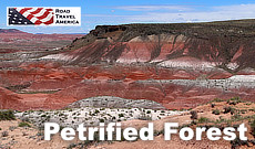 Petrified Forest National Park in Arizona on Historic U.S. Route 66